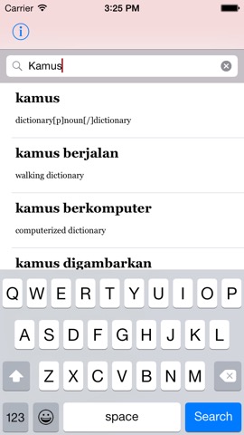 Kamus - Dictionary of Bahasa Malaysia ~ Englishのおすすめ画像2
