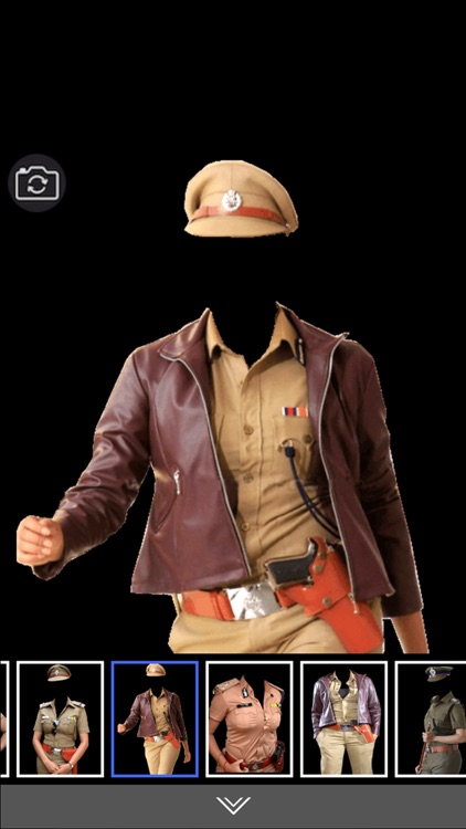 Women Police Suit - Photo montage with own photo or camera