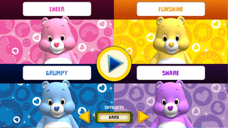 Rainbow Slides: Care Bears! screenshot-3