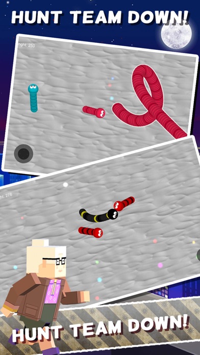 Screenshot #2 pour Guerre De Serpent Exécuter - manger des jeux de couleur
