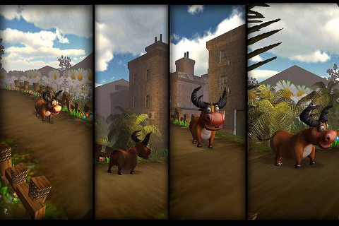 Monster Bull Attack : Bodacious Rodeo screenshot 2