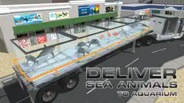 Game screenshot 3D Transporter Truck Sea Animal – Ultimate driving & parking simulator game mod apk