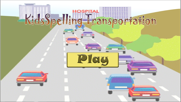 Kids Spelling Transportation