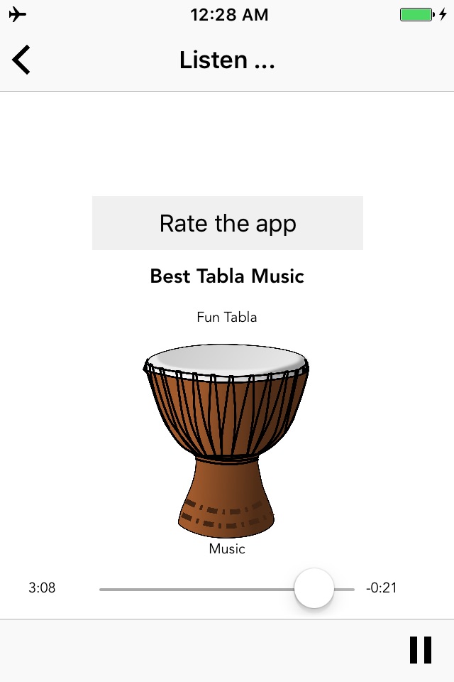 Dance Tabla : Free Belly Dancer Music and Real Percussion Drumming App screenshot 2