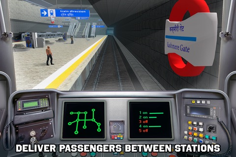 Delhi Subway Train Driving Simulator screenshot 2