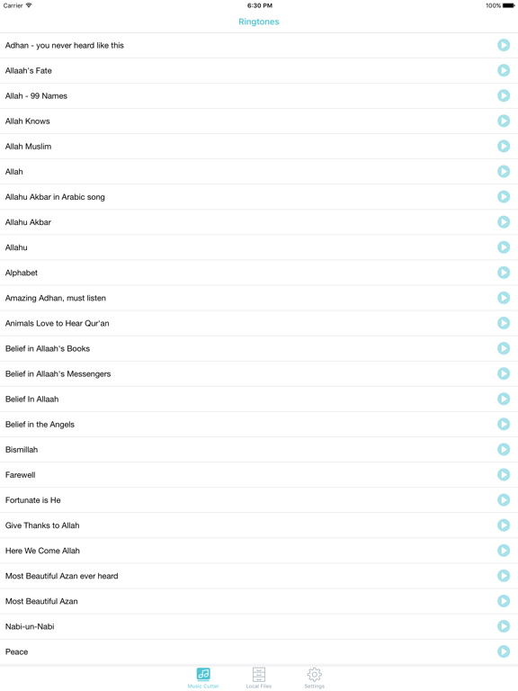 Screenshot #4 pour Islamic Ringtones Maker Free - MP3 Cutter Editor and Trimming Audio/Voice/Song Trimmer