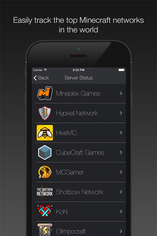 Minetracker - Server Status for Minecraft screenshot 4