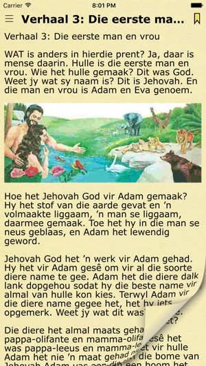 Bybel Stories (Bible Stories for Kids in Afrikaans)(圖1)-速報App