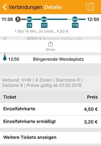 VVW Fahrpläne & Tickets screenshot 4