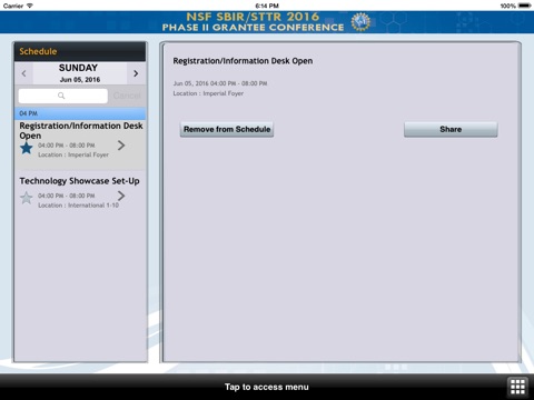 NSF IIP CONF Pro screenshot 3