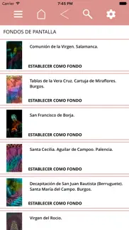 el santoral iphone capturas de pantalla 4