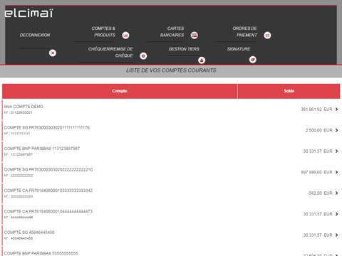 Screenshot #4 pour WeBank Mobile
