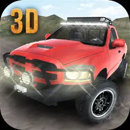 Offroad 4x4 Driving Simulator 3D, Multi level offroad car building and climbing mountains experience app icon