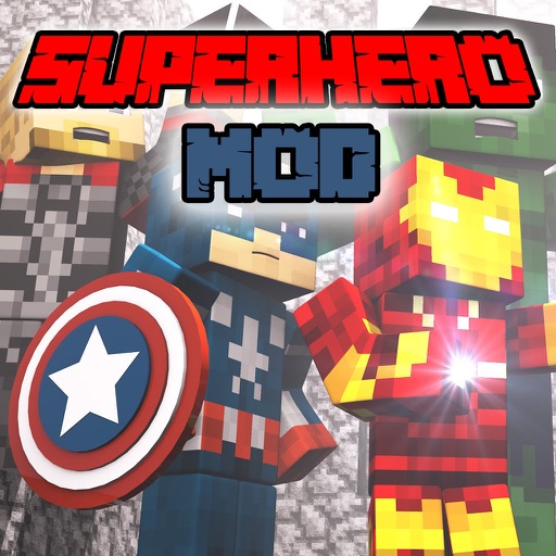 SUPERHERO MOD FREE for Deadpool & Spiderman Minecraft PC Guide Edition icon