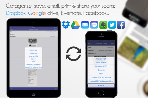 Super Scanner: Multipage PDF Scanner with OCR and PDF Annotation screenshot 4