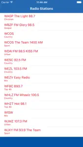 South Carolina Online Radio Music Streaming FM screenshot #1 for iPhone