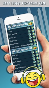 Best Funny Ringtones Free Melodies & Sound Effects screenshot #1 for iPhone