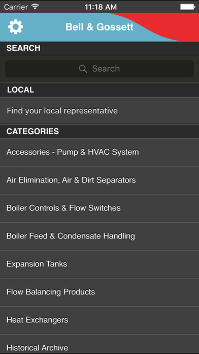 Screenshot #1 pour Bell & Gossett Mobile Catalog