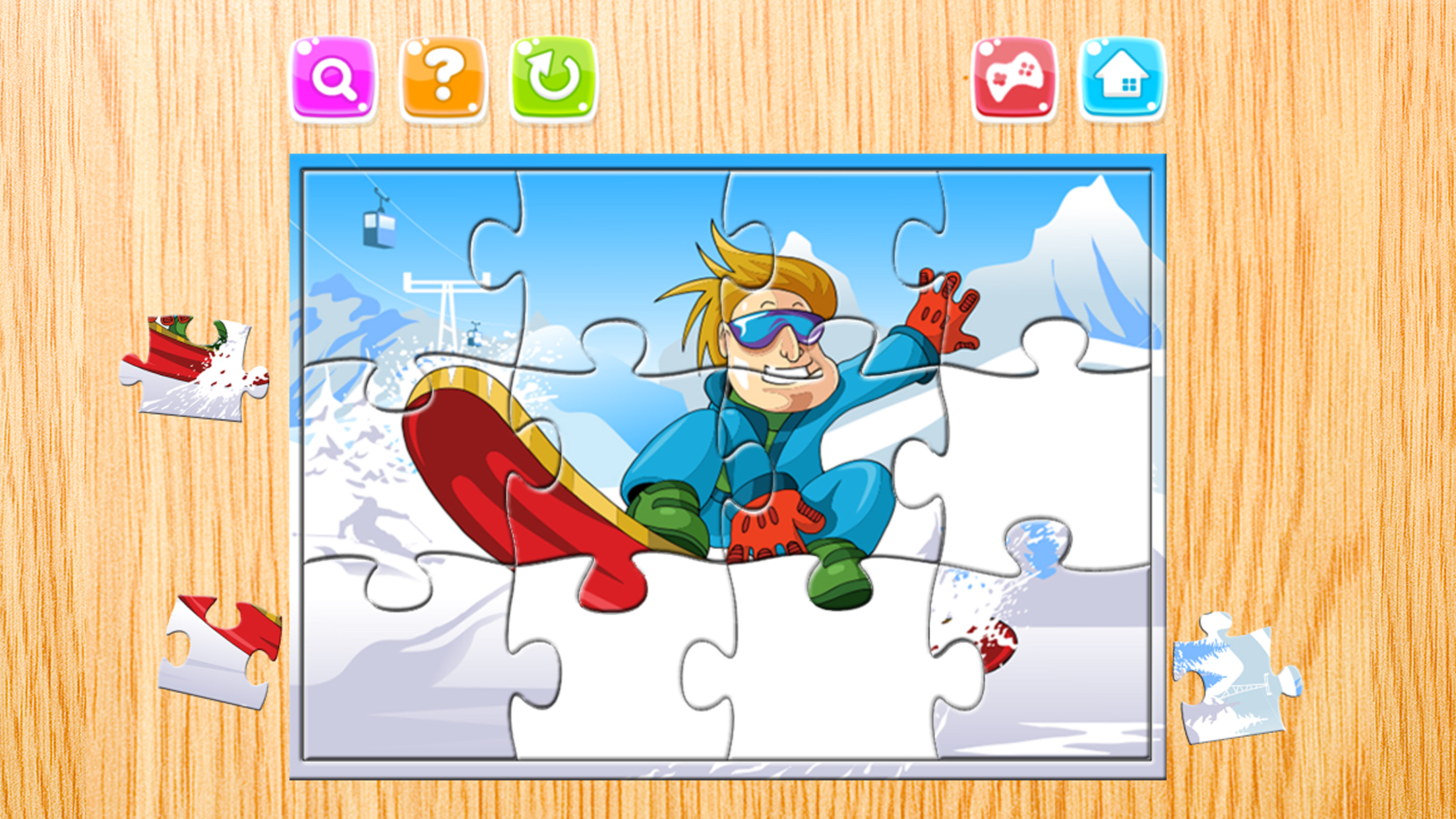 Jigsaw Puzzles For Kids - All In One Puzzle Free For Toddler and Preschool Learning Games screenshot 3