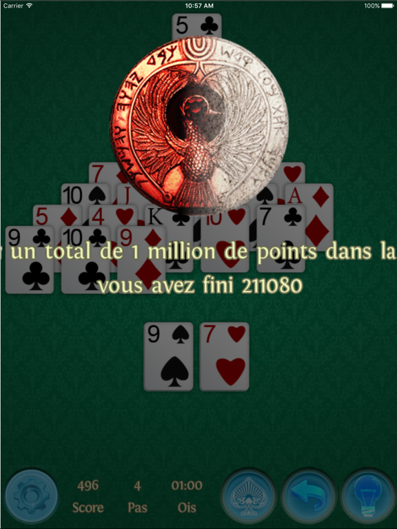 Screenshot #5 pour Pyramide Solitaire