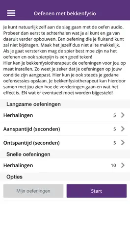 Game screenshot Bekkenbodem apk