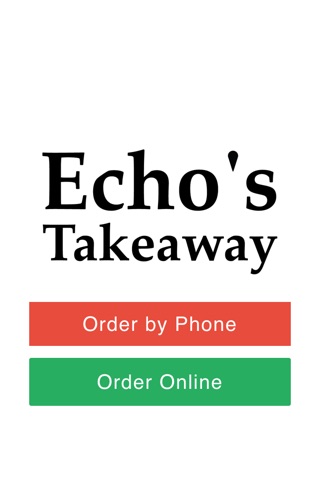 Echos Takeaway screenshot 2