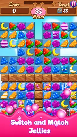 Game screenshot Jelly Crush Mania - King of Sweets Match 3 Games hack