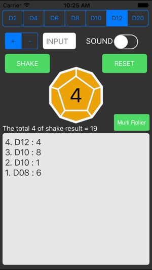 Dice Roller For 