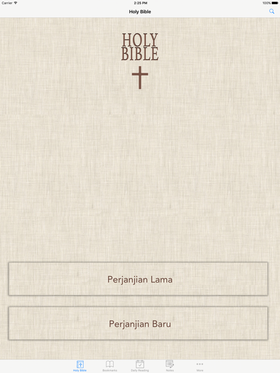 Screenshot #4 pour Alkitab: Easy to use Indonesian Bahasa Holy Bible App for daily offline Bible book reading
