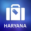 Haryana, India Detailed Offline Map