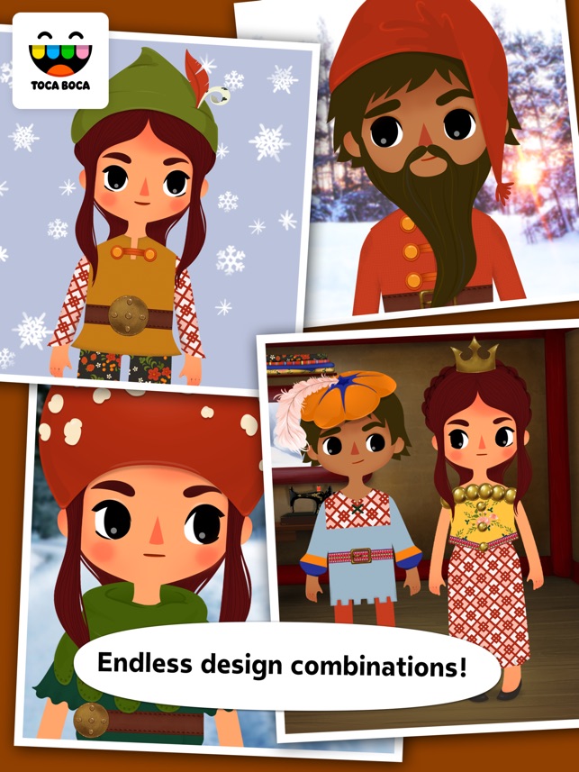 Toca Tailor characters, From the iPhone & iPad app Toca Tai…