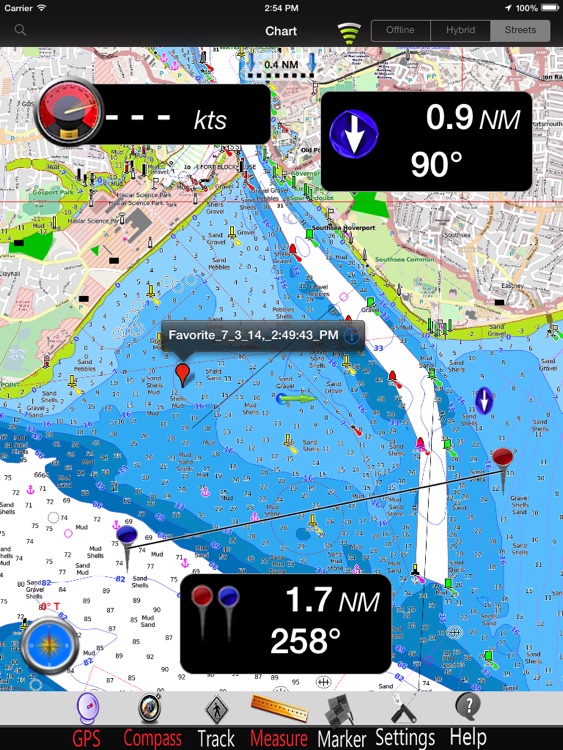 England GPS Nautical Chart Pro
