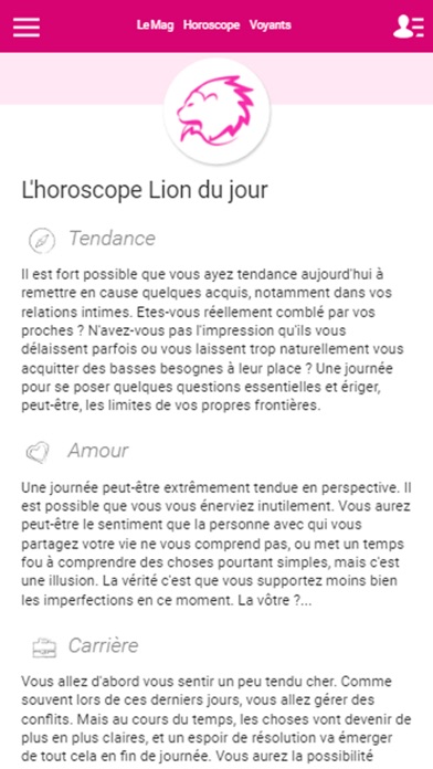 Screenshot #1 pour Horoscope Astrocenter