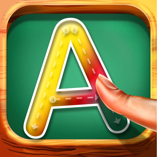 Preschool Kids Tracing Letters iOS App