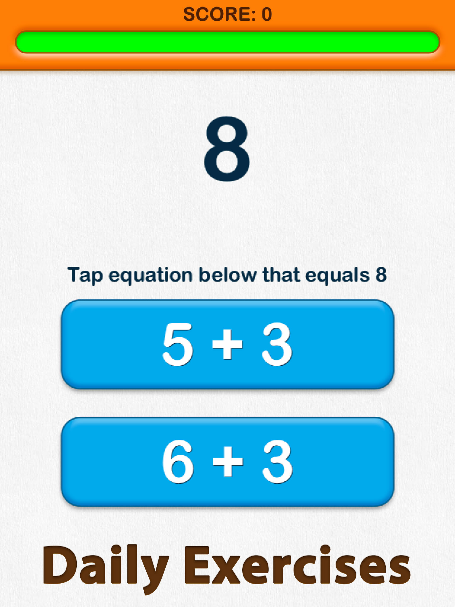 Able Brain Exercise Equations Free screenshot 7