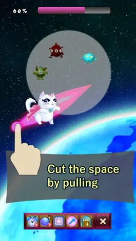 Game screenshot Space cut monster kittens game apk
