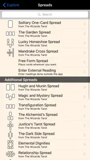 wizards tarot iphone screenshot 3