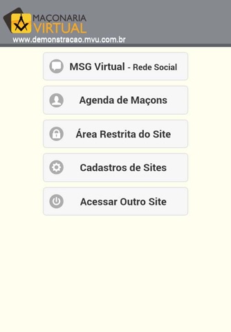 Maçonaria Virtual Mobile screenshot 3