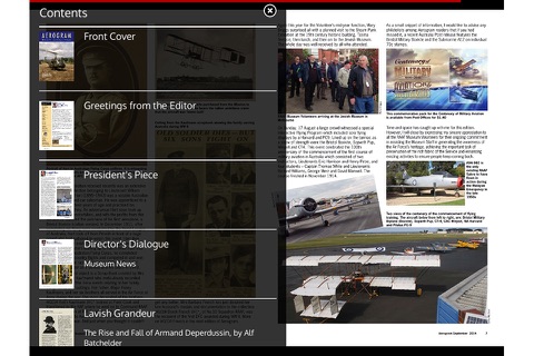 AEROGRAM Magazine RAAF Museum screenshot 2