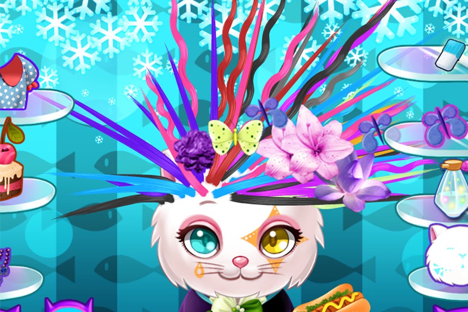 Pet Kitty Fantasy Hairstyle screenshot 2