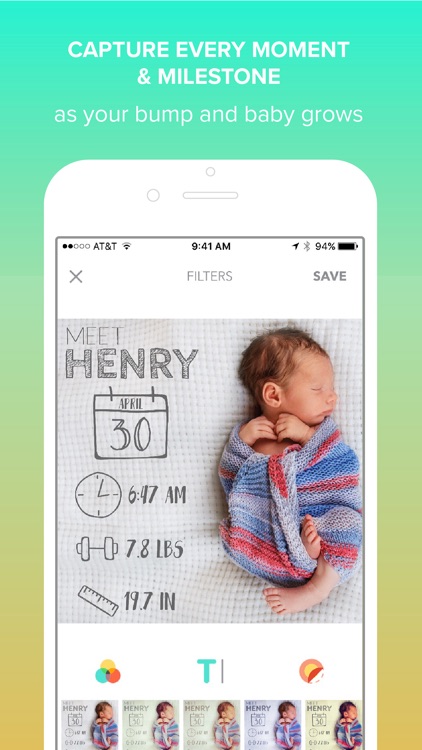 Little Nugget® - capture pregnancy & baby pics screenshot-0