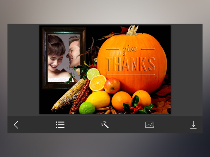 Thanksgiving Photo Frames - Creative Frames for your photo