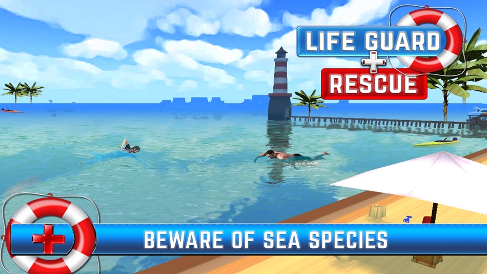 #4. Beach Life Guard Simulator : Coast Emergency Rescue & Life Saving Simulation Game (iOS) By: Atif Mumtaz