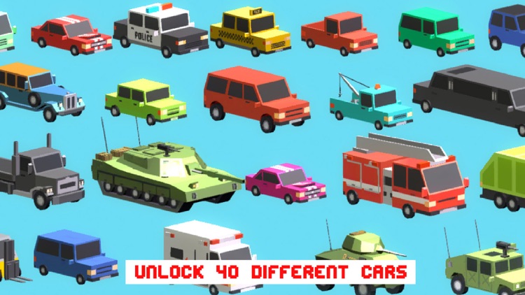 Smashy Dash 3 - PRO Crossy Crashy Cars and Cops - Wanted