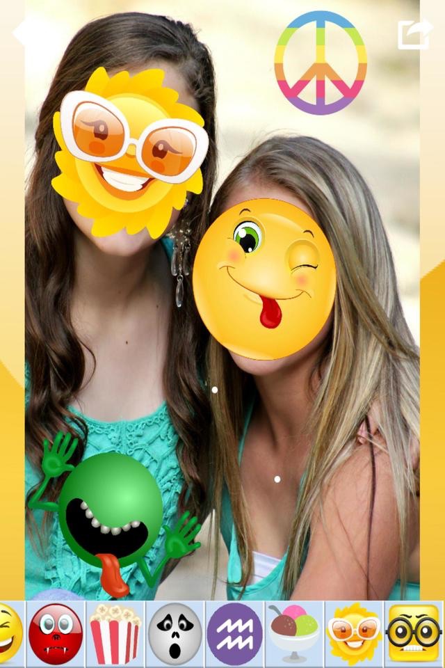 Emoji Photo Stickers & Paint screenshot 2