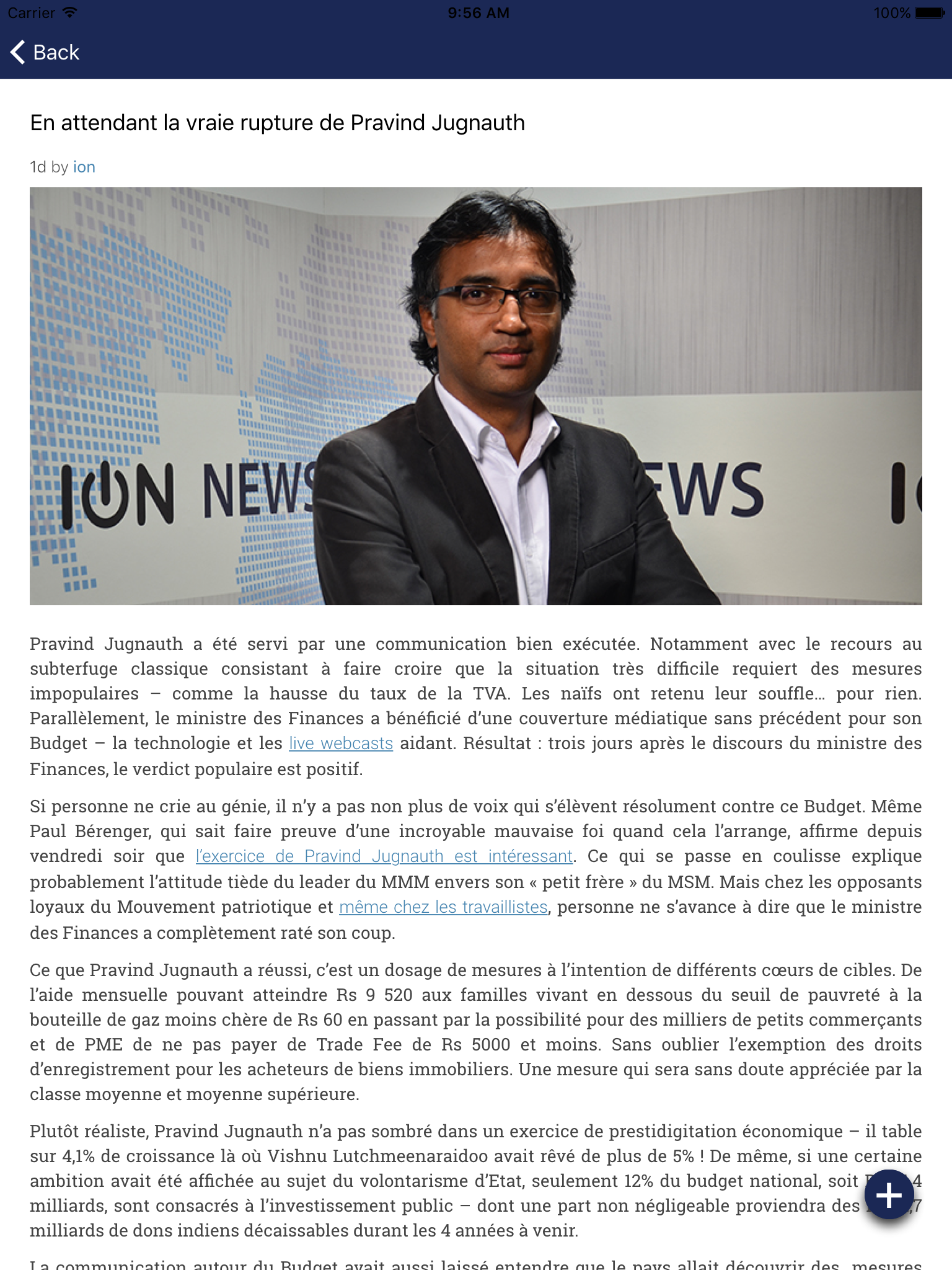 I0N NEWS