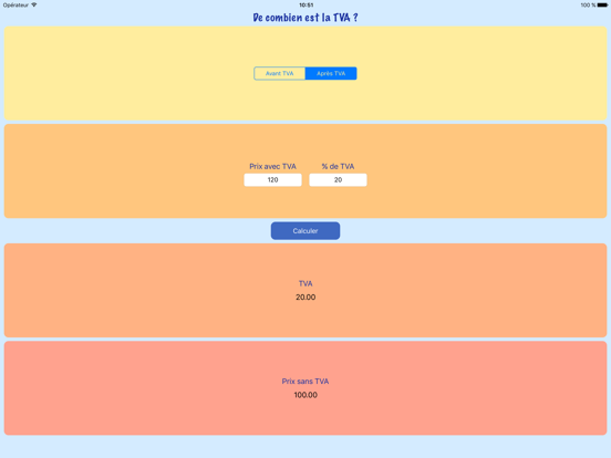 Screenshot #5 pour Calculatrice TVA Gratuite