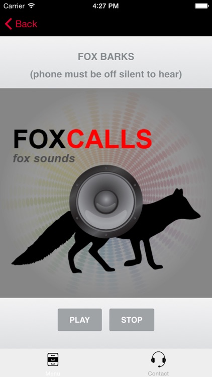 REAL Fox Calls & Fox Sounds for Fox Hunting - BLUETOOTH COMPATIBLE screenshot-0