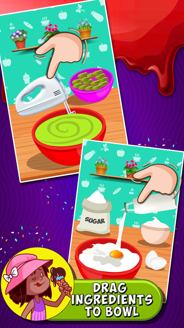 Ice Cream MakerFrozen Dessert Summer Cooking game