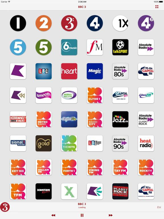 Screenshot #4 pour British Radios: Top Radios